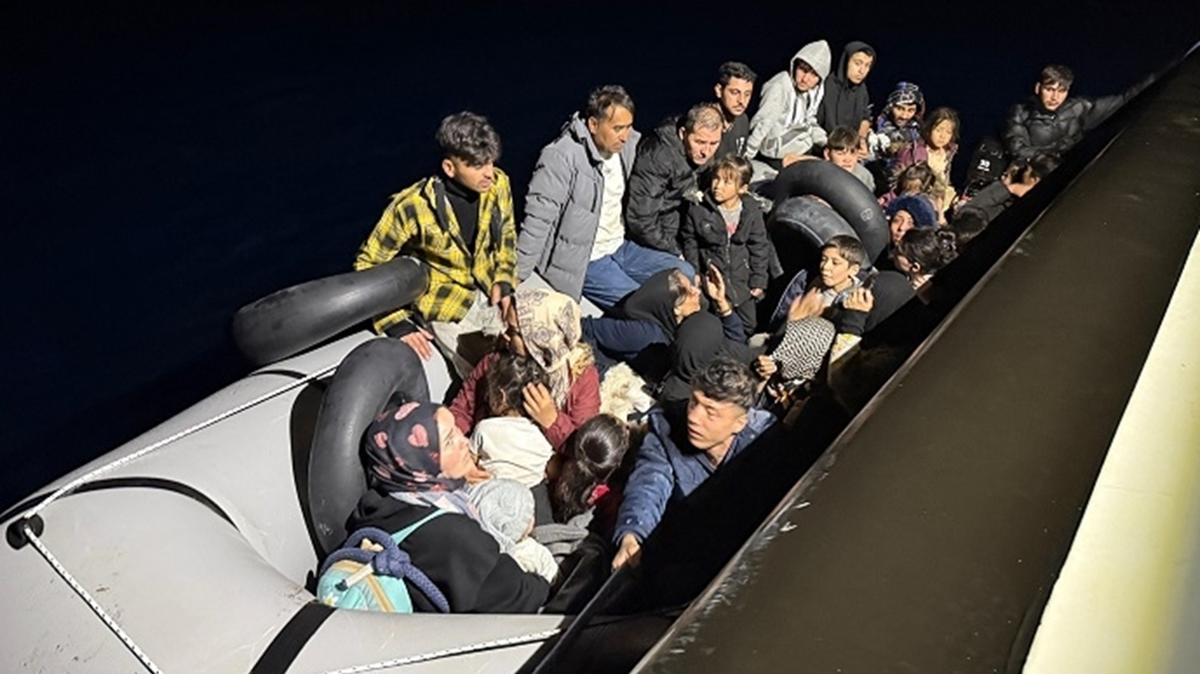 Dikili aklarnda 36 gmen kurtarld 