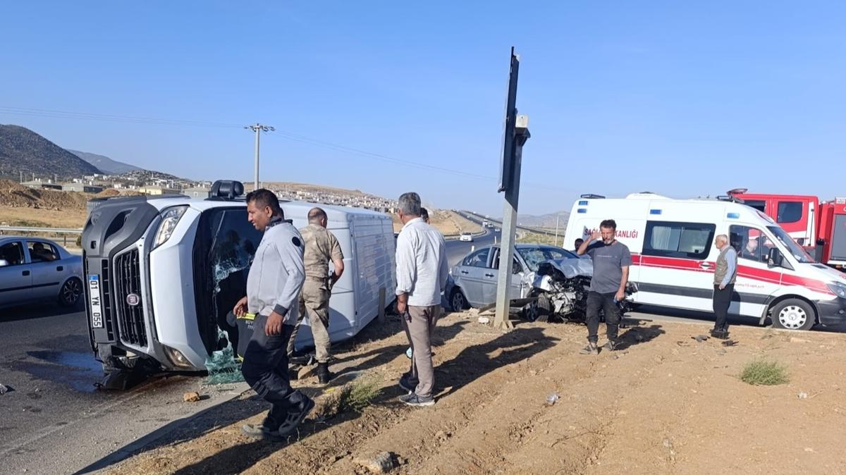 Gaziantep Nurda'nda can pazar: Feci kazada ok sayda yaral var