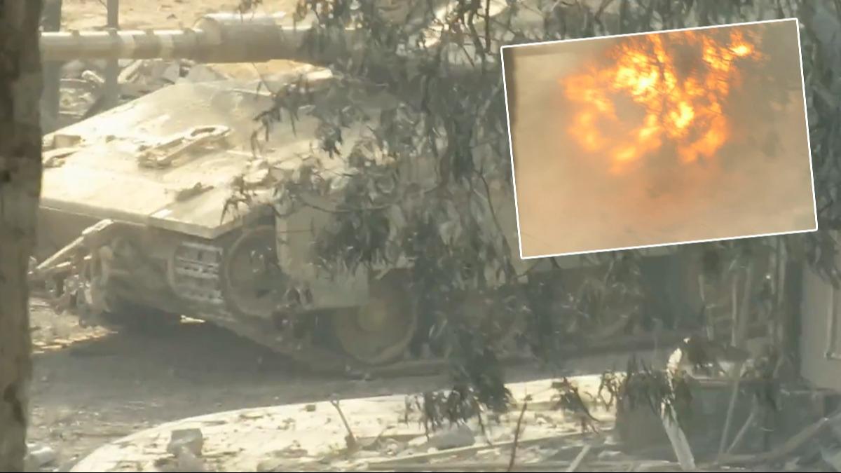 Hamas'tan igalci srail'e operasyon: Tank ve buldozerler imha edildi