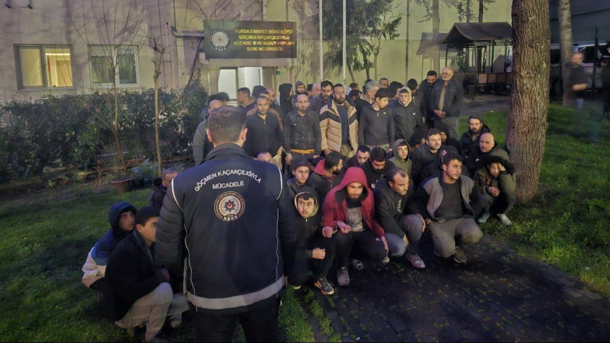 Kaak altrd bedeli ar oldu: 33 kiiyle yakaland