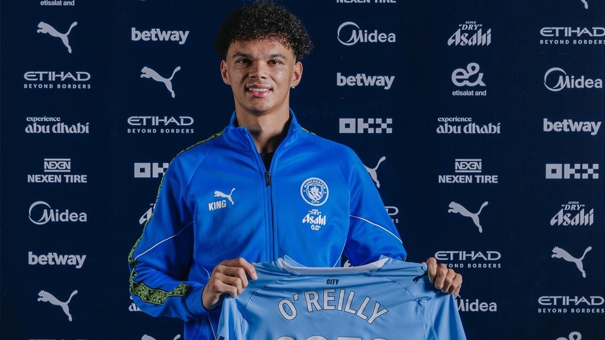 Manchester City, Nico O'Reilly ile szleme uzatt