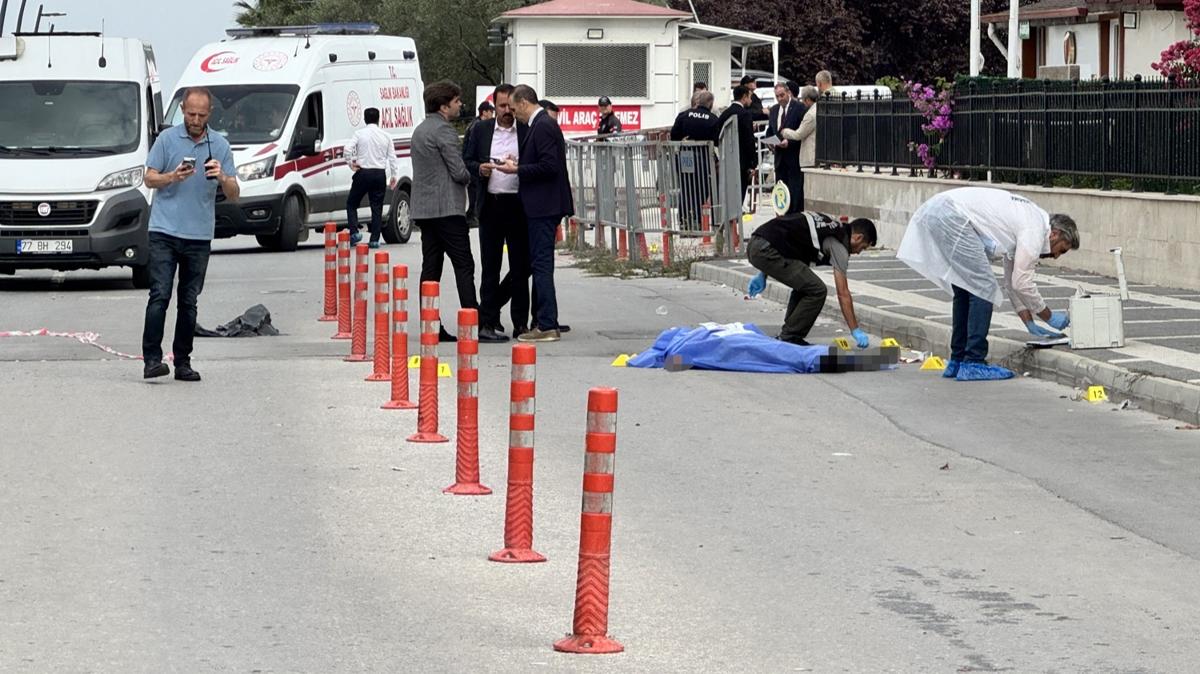 Yalova Adliyesi giriinde silahl saldr: 1 kii ld