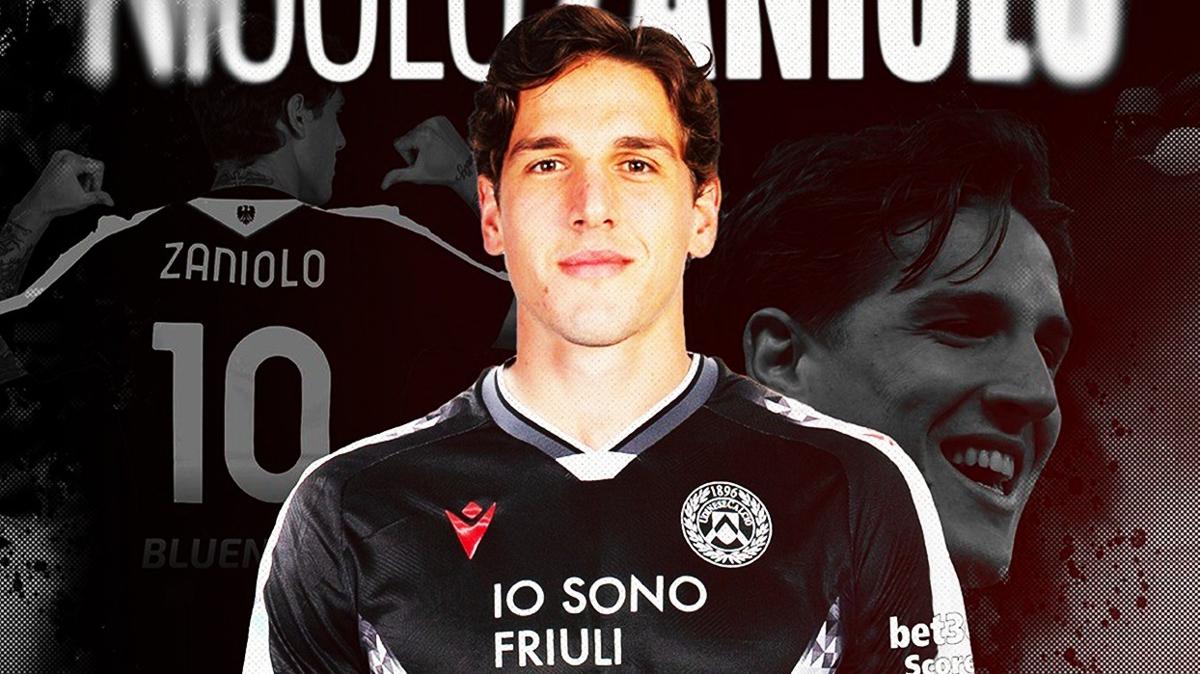 Zaniolo talya'da golle balad! Udinese taraftarn umutlandrd