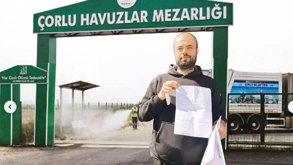 CHP'li belediyenin talebi pes dedirtti! kamet yoksa mezarlk yok
