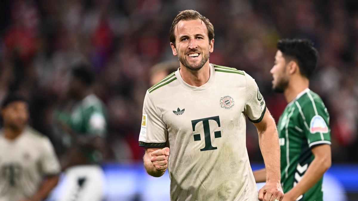 Harry Kane tarihe geti! Bayern Mnih farkl kazand