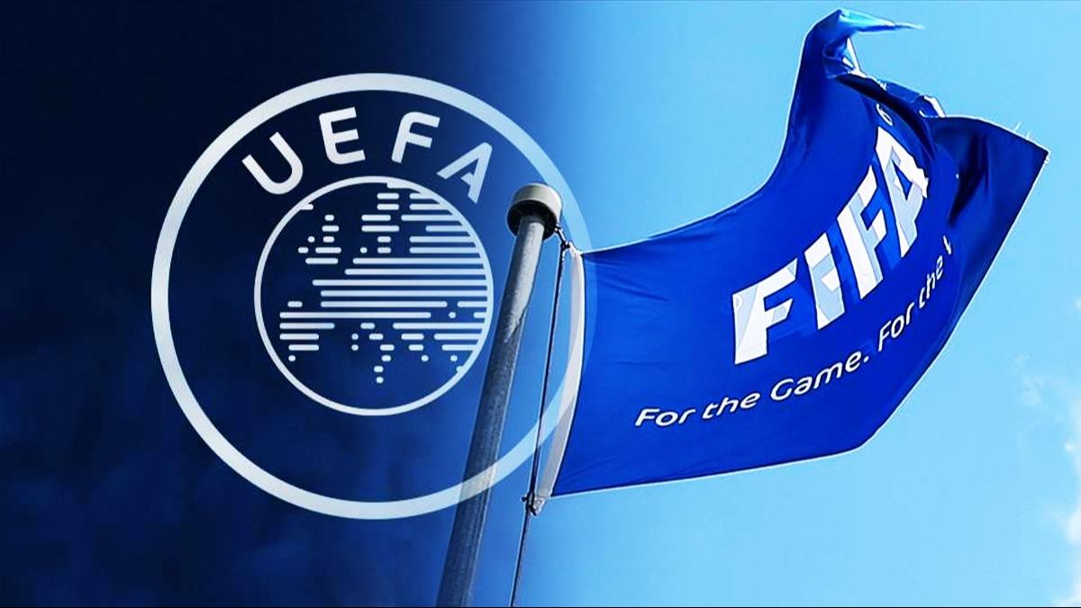 UEFA ve FIFA artmyor! ''srail konusunda kstah kayrmaclk''