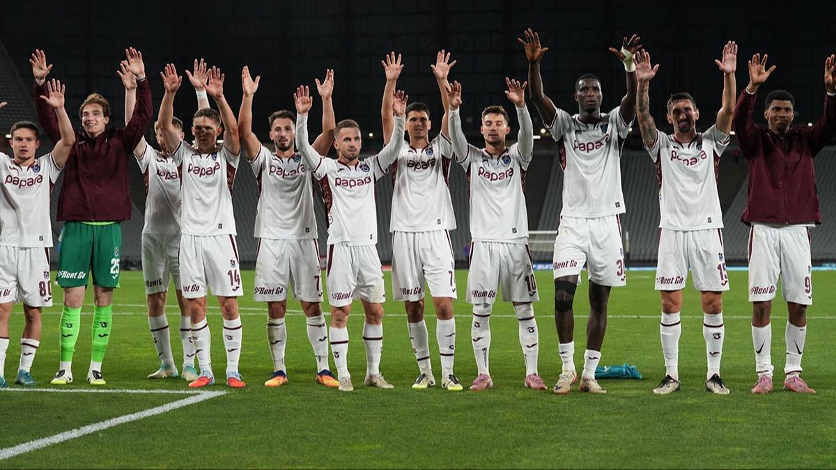 7 goll mata kazanan Trabzonspor