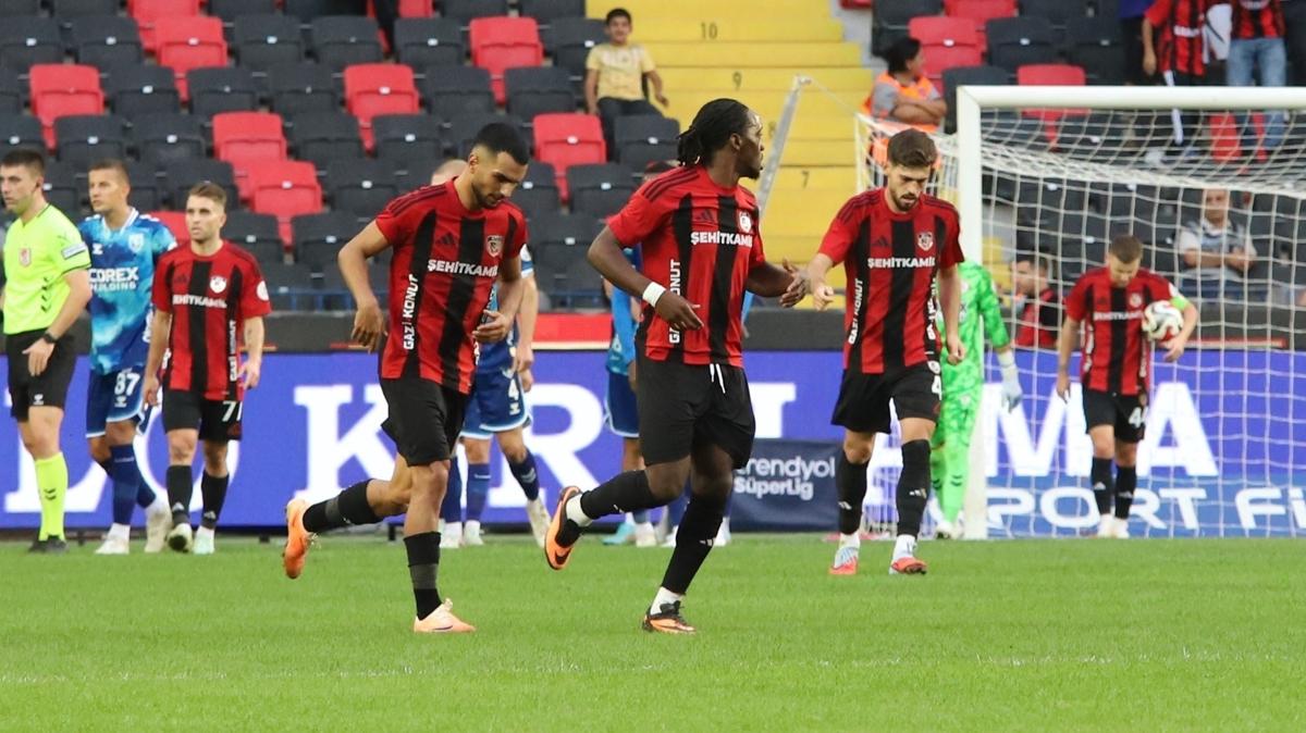 Gaziantep FK'den 5 malk yenilmezlik serisi
