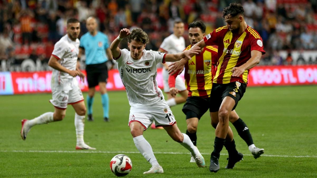 Kayserispor-Genlerbirlii manda kazanan kmad