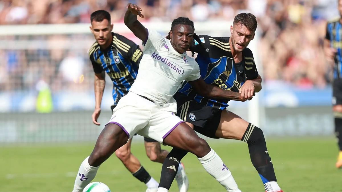 Pisa - Fiorentina manda gol sesi kmad