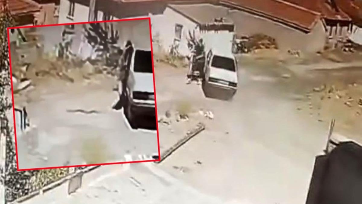 Seyir halindeki arata ylan panii kamerada: Src ara durmadan indi 