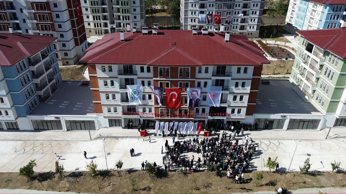 Yozgat'ta yaplan TOK konutlar sahiplerine teslim edildi