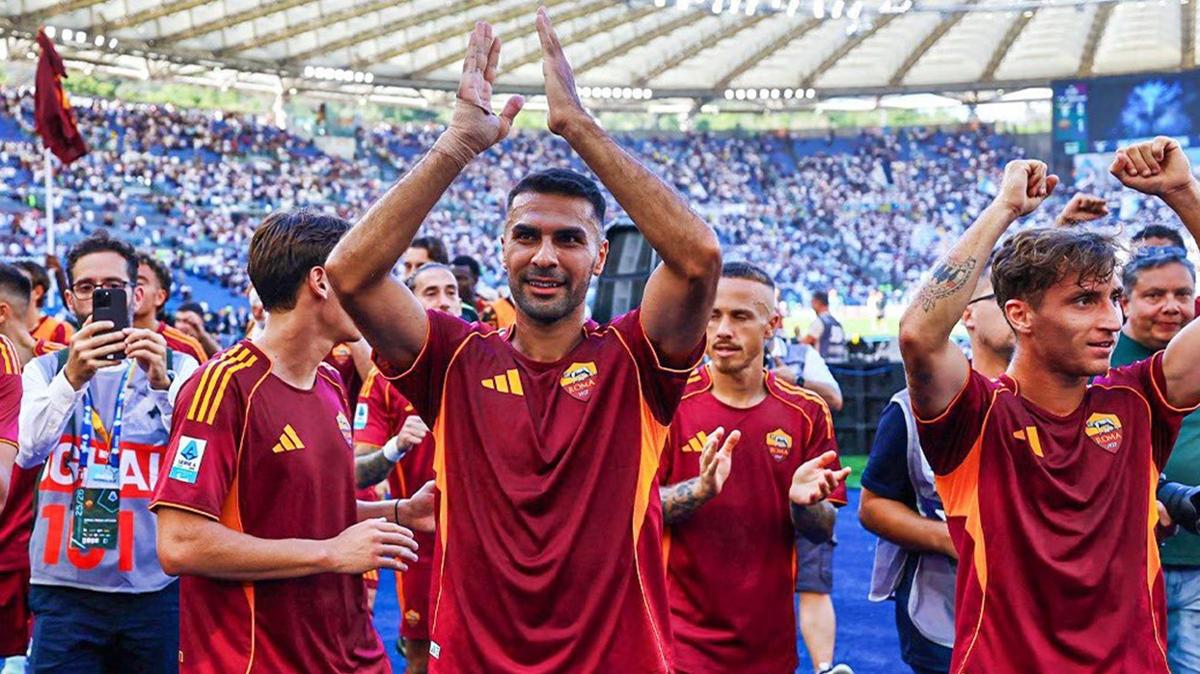 Zeki elik maa damga vurdu! Roma 2 golle kazand