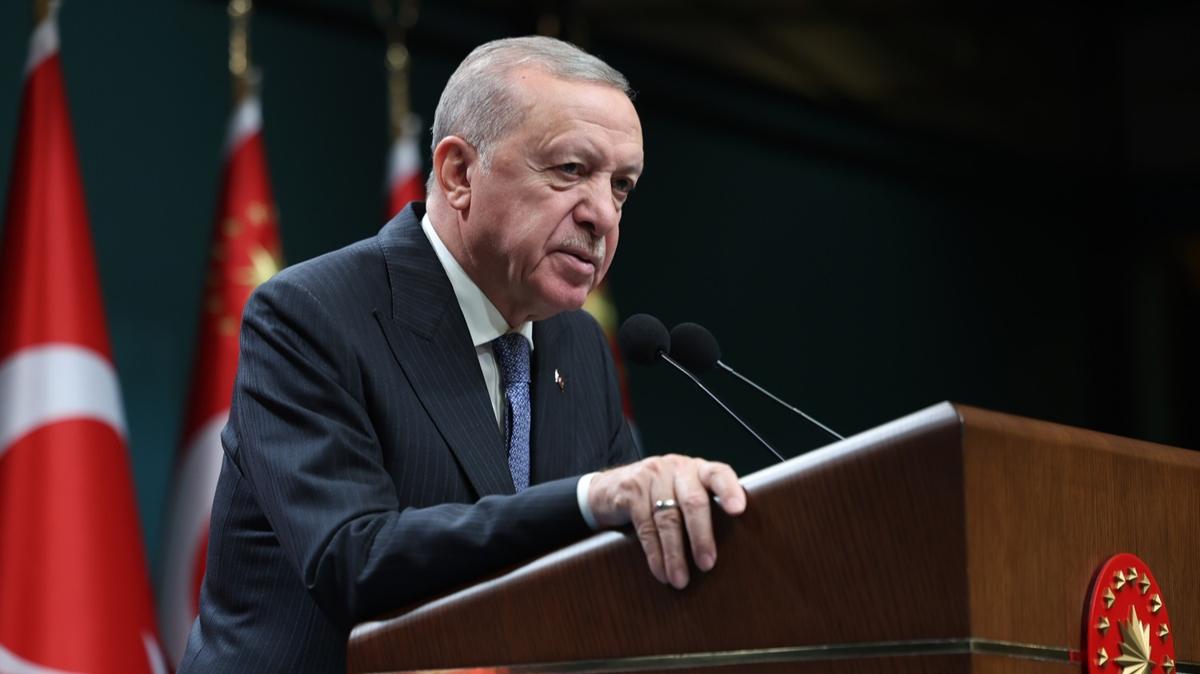 Cumhurbakan Erdoan, mjdeyi duyurdu... 81 ile 500 bin sosyal konut yaplacak