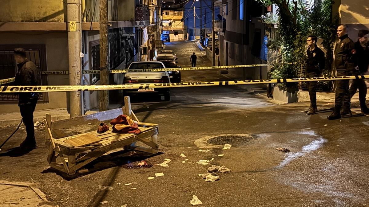 zmir'de bakl kavgada 1 kii ld, 2 kii yaraland