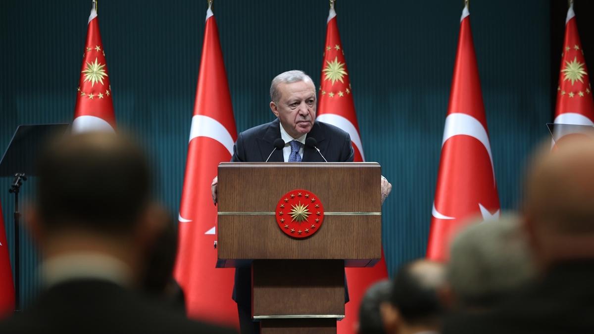Cumhurbakan Erdoan'dan Gazze'ye destek mesaj... ''Hedef alnmamzn sebebi kararl duruumuzdur''