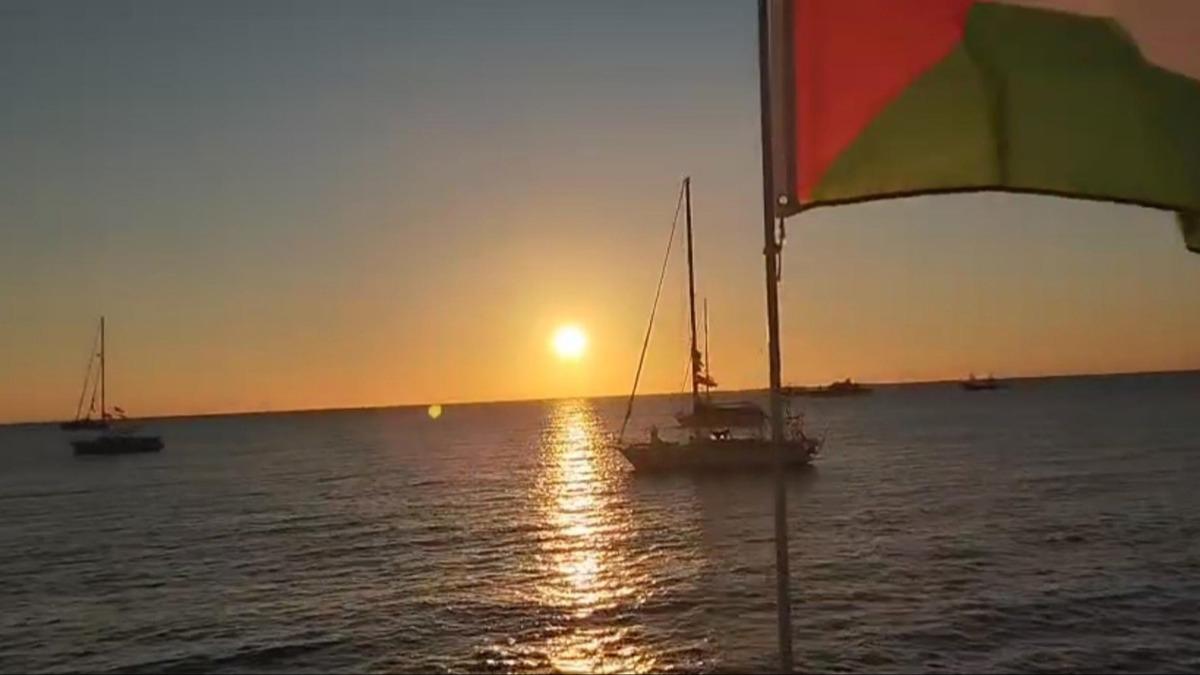 Sumud Filosu'nun yardm arsna Trkiye kotu! Akdeniz'de insani mdahale