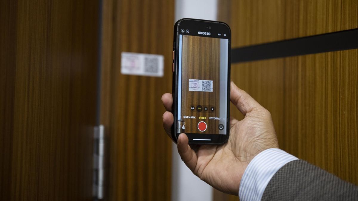 TBMM’de dijital dönem: Temizlikte karekod sistemi başladı