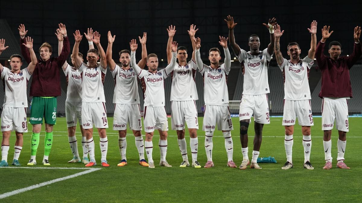 Trabzonspor'un ampiyonluk sonras en iyi ilk 7 haftas
