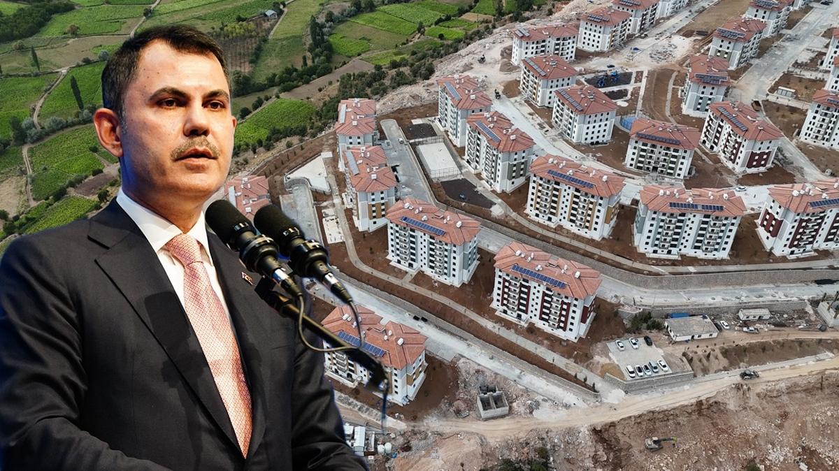 Bakan Kurum, ''hazrlklar tamam'' diyerek duyurdu... Yzyln Konut Projesi geliyor!