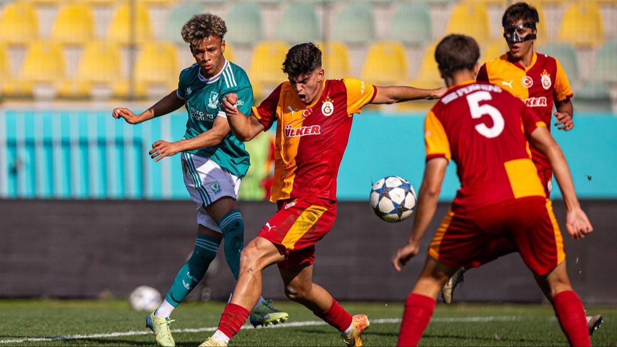 UEFA Genlik Ligi'nde Galatasaray U19, Liverpool'a malup