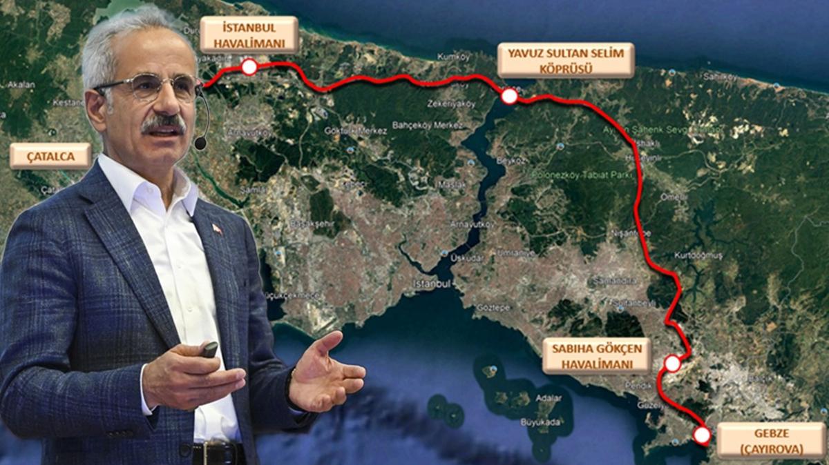 stanbul iin stratejik adm! Bakan Uralolu tarih verdi: lana kacaz