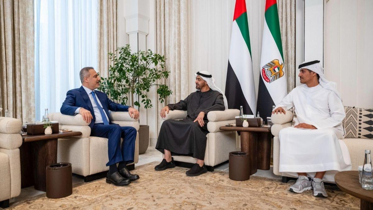 Bakan Fidan Birleik Arap Emirlikleri'ne gidiyor