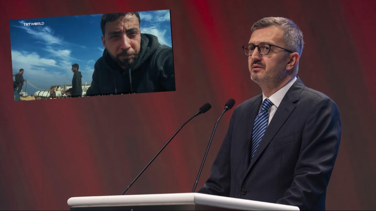 Gazeteci Yahia Barzaq ehit oldu... letiim Bakan Duran: galin glgesinde cesur ses