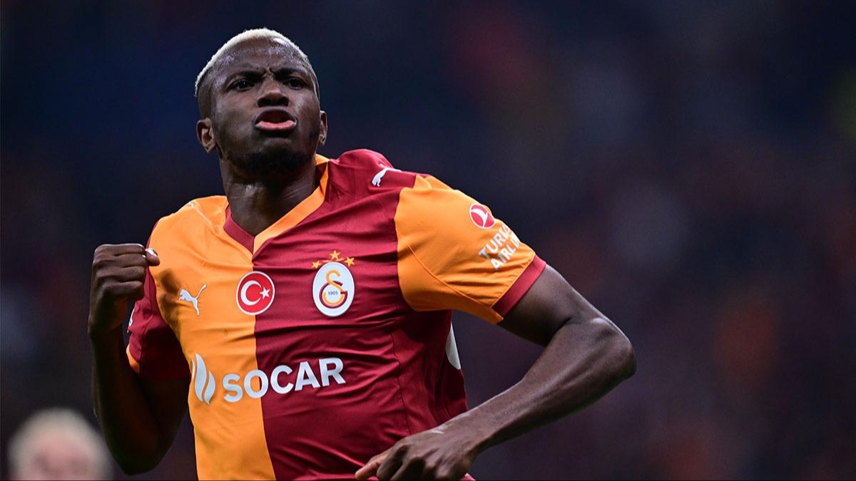 ampiyonlar Ligi tarihine geti! Victor Osimhen ilki baard