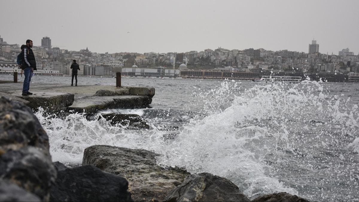 Valilik saat verdi! stanbul iin frtna uyars