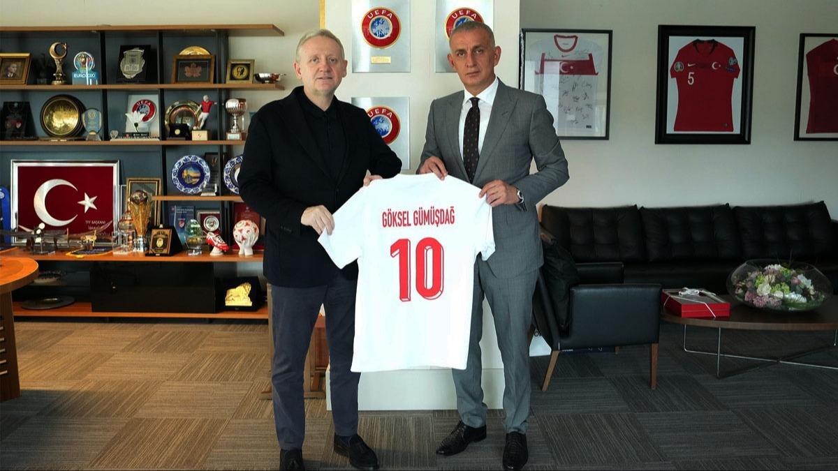 Baakehir Bakan Gmda'dan TFF'ye ziyaret
