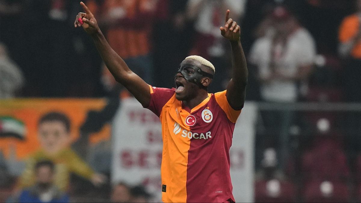 Avrupa'da gndem Victor Osimhen! ''Galatasaray' zafere tad''