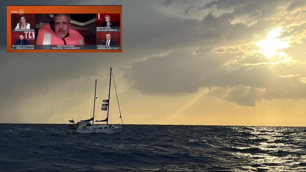 Marinette, Gazze'ye seyir halinde! Trk aktivist 24'e baland: Bizi engelleyemiyorlar 