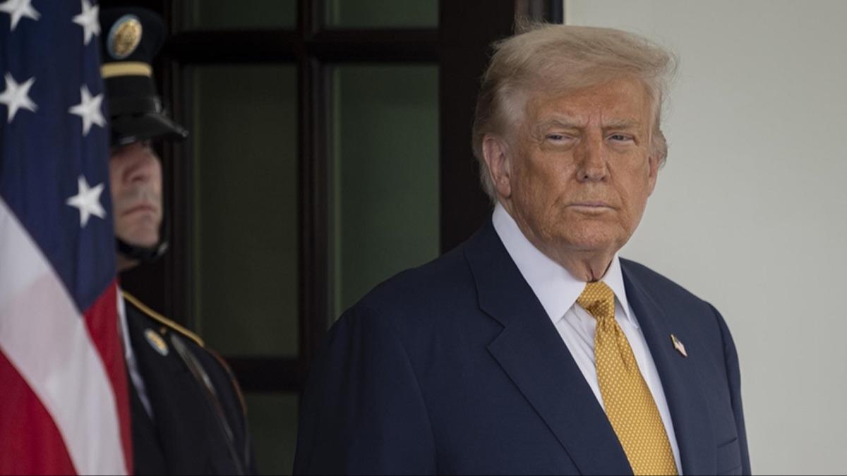 Trump'a ar: srail'e destei kesin    
