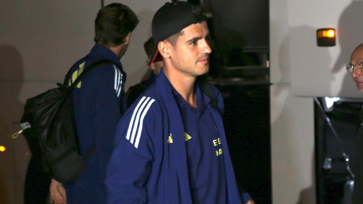 Alvaro Morata'ya kt haber! Milli takma arlmad