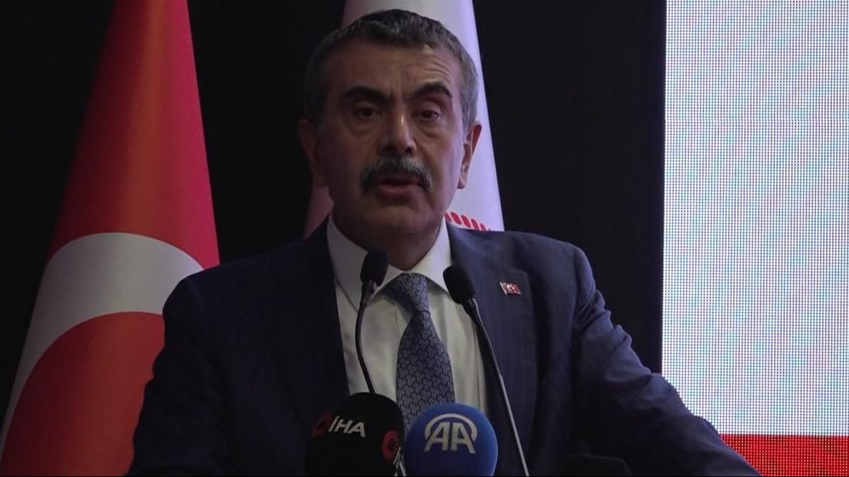 Bakan Tekin: Trkiye Yzyl Maarif Modeli ile eitimde adalet ve bar ina ediyoruz