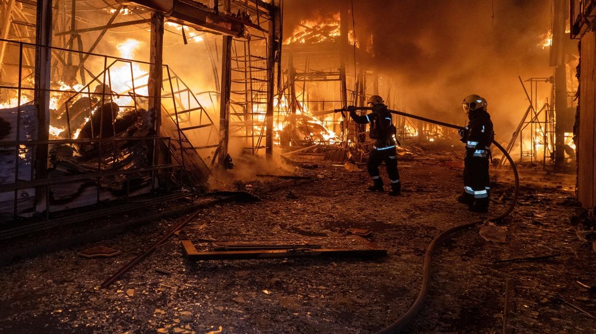Rusya'dan Ukrayna'ya HA saldrs: Enerji altyaps hedef alnd