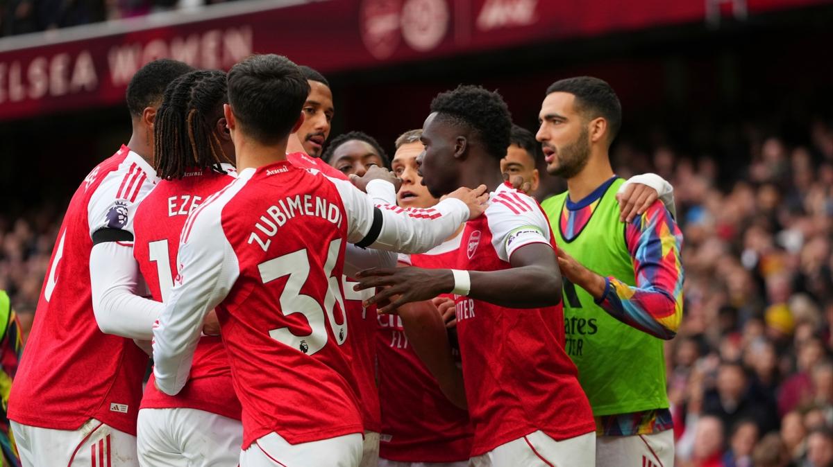 Arsenal evinde 2 golle gld