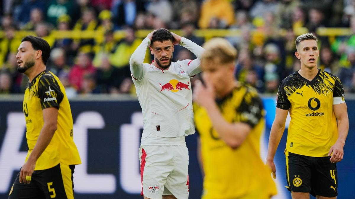 Borussia Dortmund ile Leipzig yeniemedi