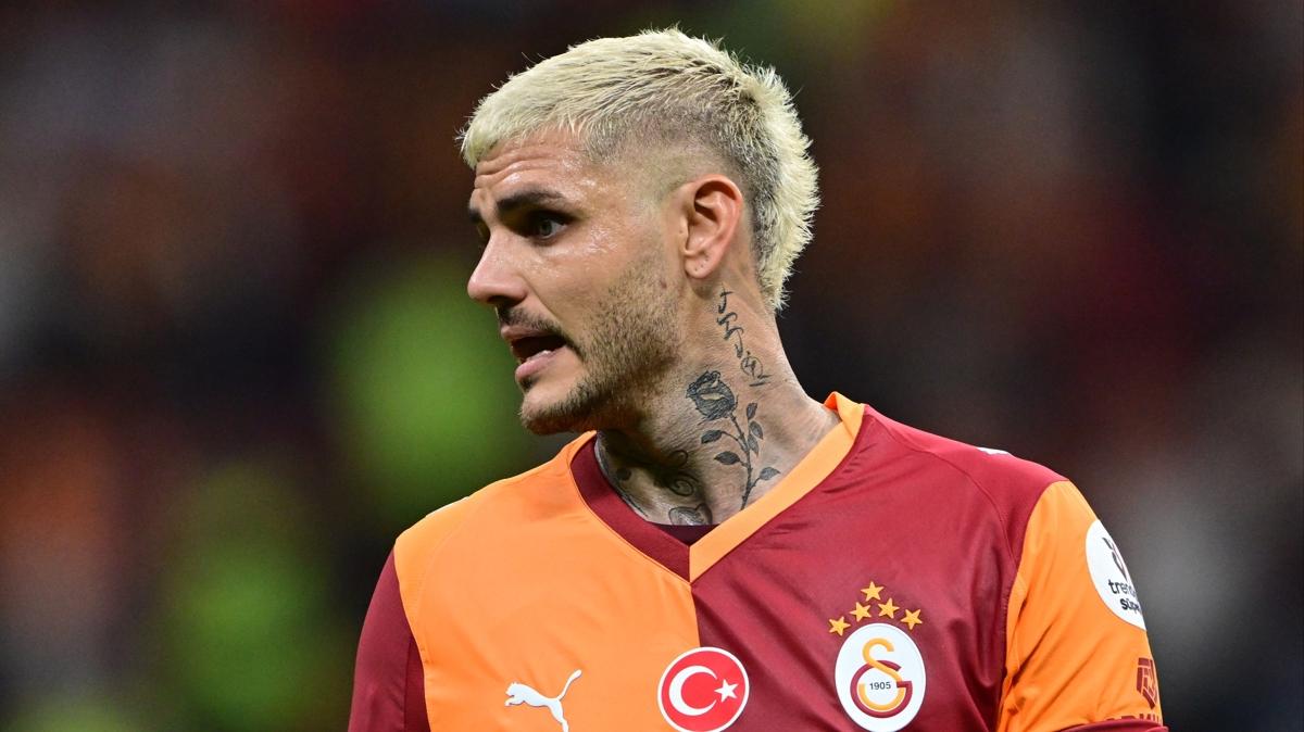 Derbide yedekler arasnda yer almt! Mauro Icardi'den dikkat eken hareket