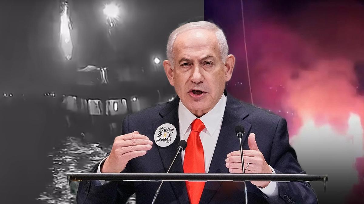 Katil Netanyahu'dan Sumud Filosu'na sabotaj giriimi... ABD basnndan arpc HA saldrs iddias