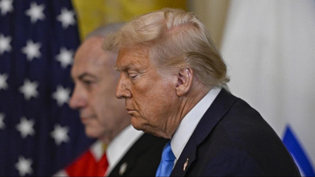 Katil Netanyahu'ya dost darbesi: Trump'n aklamas aray bozdu
