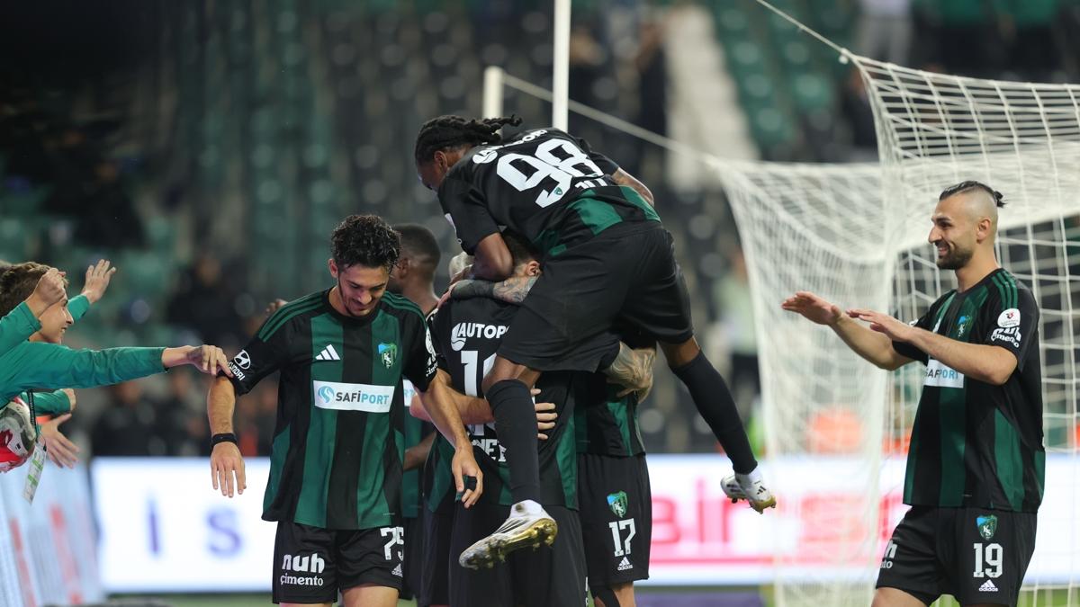 Kocaelispor ligde siftah yapt
