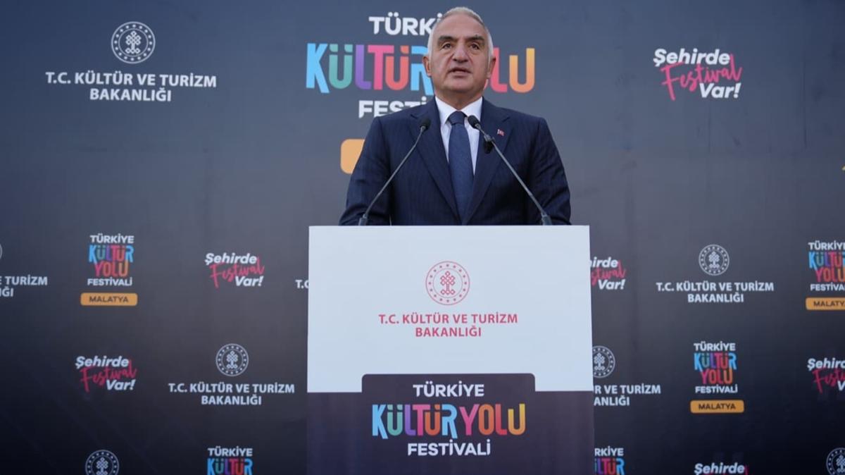Kültür ve Turizm Bakanı Ersoy: "Kültür Yolu dünyanın en büyük festivali haline geldi