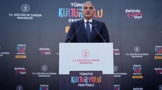 Kültür ve Turizm Bakanı Ersoy: 'Kültür Yolu dünyanın en büyük festivali haline geldi