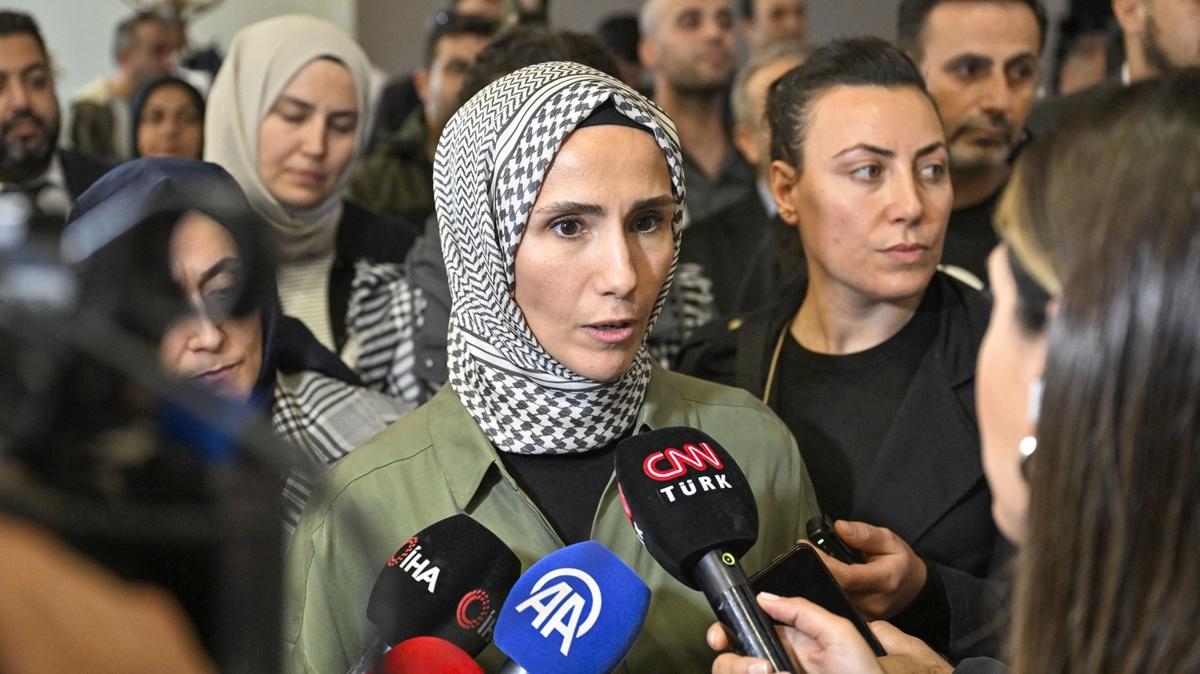 Smeyye Erdoan Bayraktar: srail mrn korkarak geirecek 