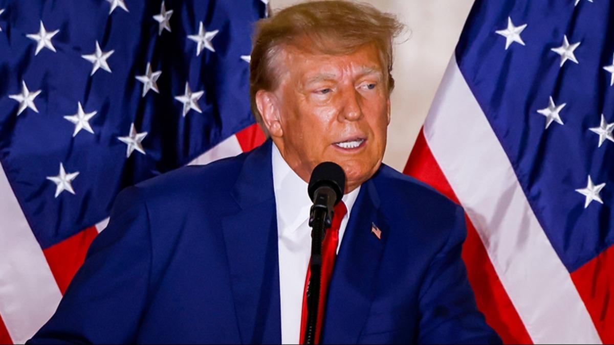 Trump'tan Trkiye vurgusu: Katklarndan dolay teekkr ediyorum
