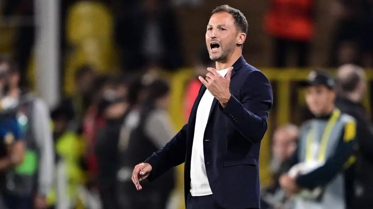 Domenico Tedesco ma sonu konutu: Ben bahaneler retmeyi sevmem