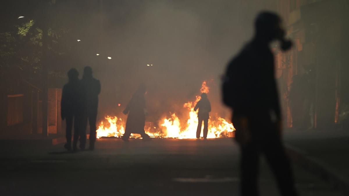 Grcistan'daki protestoda kan arbedede 21 polis ve 6 gsterici yaraland