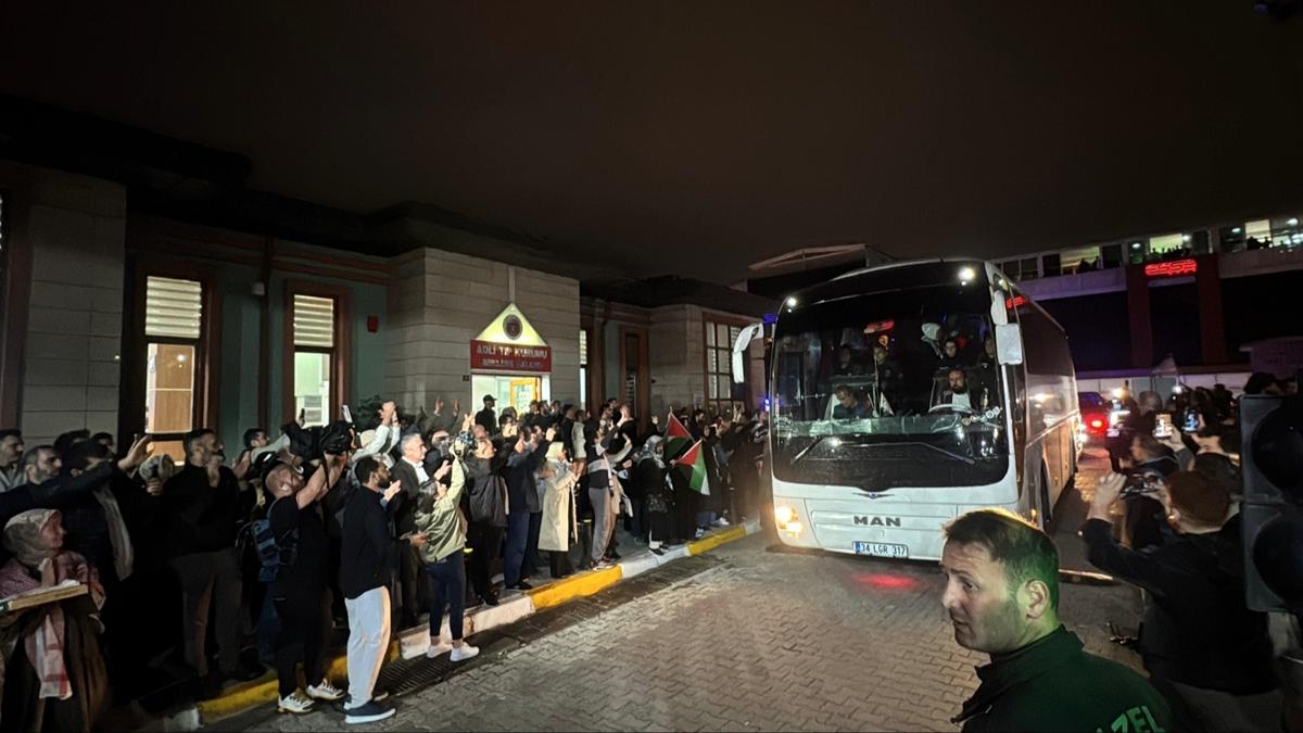 Kresel Sumud Filosu aktivistlerinin Adli Tp Kurumundaki ilemleri tamamland
